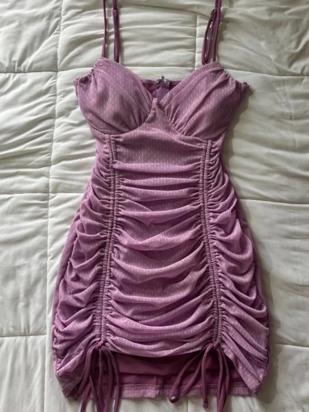Windsor Purple Mini Dress